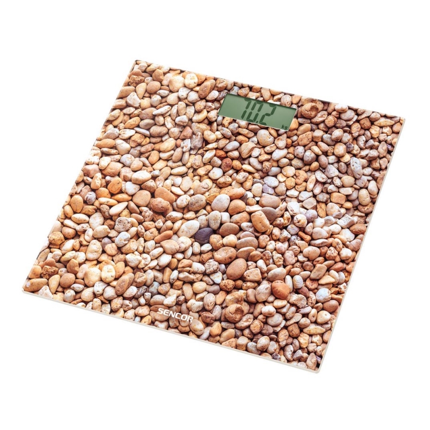 Sencor - Digitale Weegschaal voor Personen met LCD display 1xCR2032