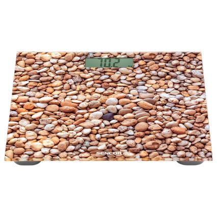 Sencor - Digitale Weegschaal voor Personen met LCD display 1xCR2032