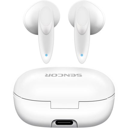 Sencor - Draadloos earphones IPX4 wit