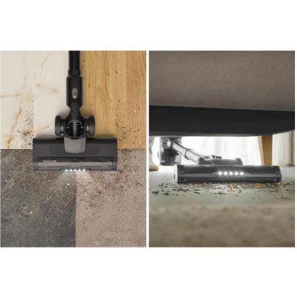 Sencor - Draadloze 2-in-1 steelstofzuiger 200W/2600 mAh zwart