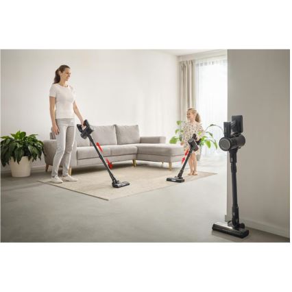 Sencor - Draadloze 2-in-1 steelstofzuiger 200W/2600 mAh zwart