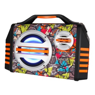 Sencor - Draadloze LED Kinderluidspreker met Microfoon 30W 1800 mAh