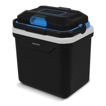 Sencor - Draagbaar car refrigerator 24 l 60W/12V/230V zwart