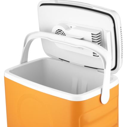 Sencor - Draagbare autokoelkast 22 l 45W/12V oranje/wit