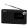 Sencor - Draagbare PLL FM-radio 5W 800 mAh 3,7V USB en MicroSD