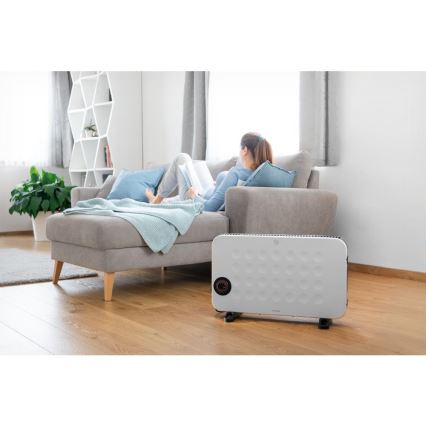 Sencor - Elektrische convector/verwarming 750/1250/2000W met thermostaat