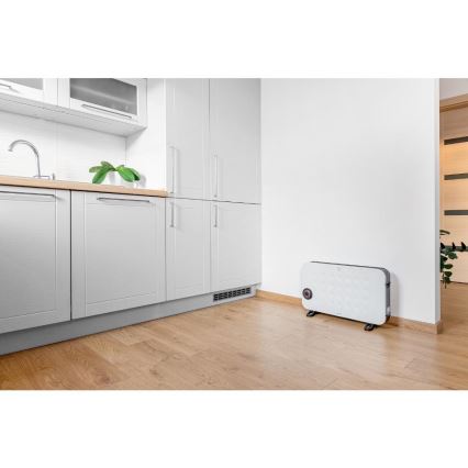 Sencor - Elektrische convector/verwarming 750/1250/2000W met thermostaat