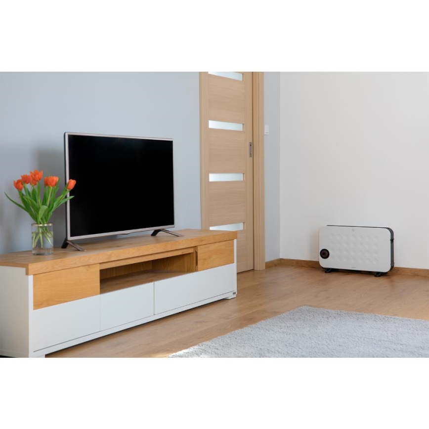 Sencor - Elektrische convector/verwarming 750/1250/2000W met thermostaat