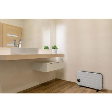 Sencor - Elektrische convector/verwarming 750/1250/2000W met thermostaat