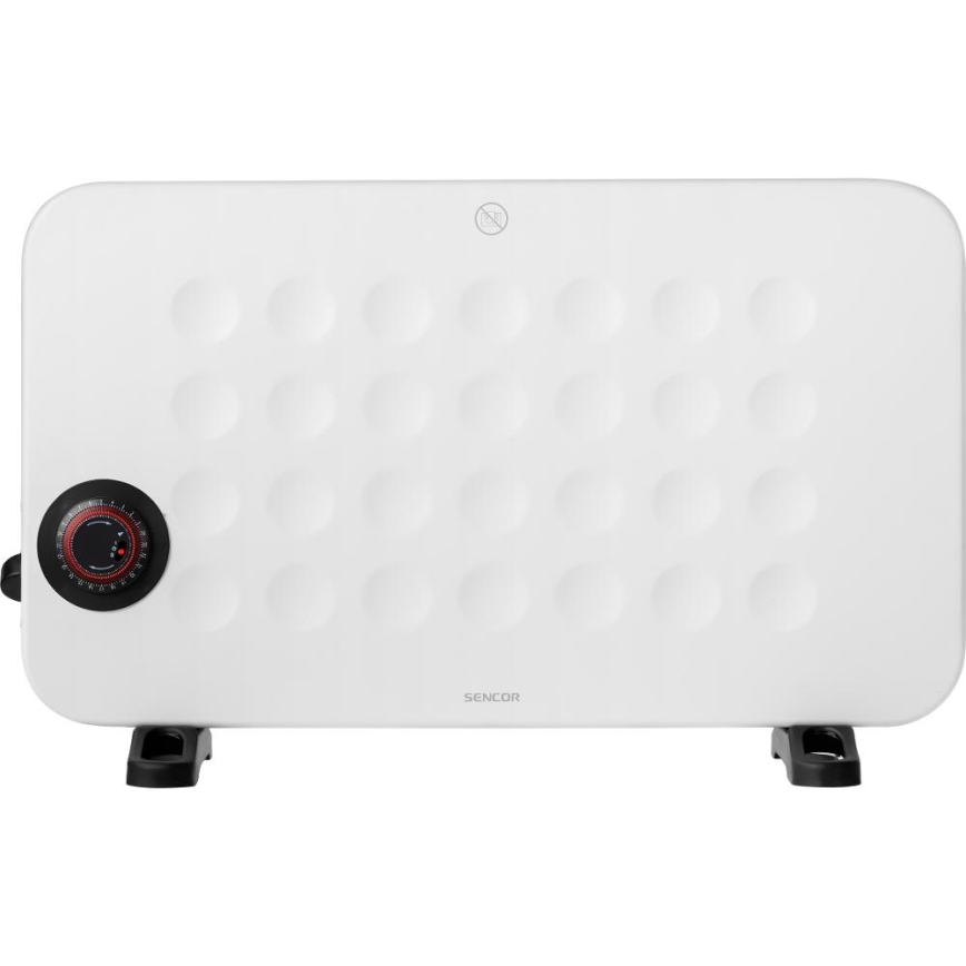 Sencor - Elektrische convector/verwarming 750/1250/2000W met thermostaat