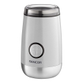 Sencor - Elektrische koffiebonenmolen 60 g 150W/230V wit/mat chroom