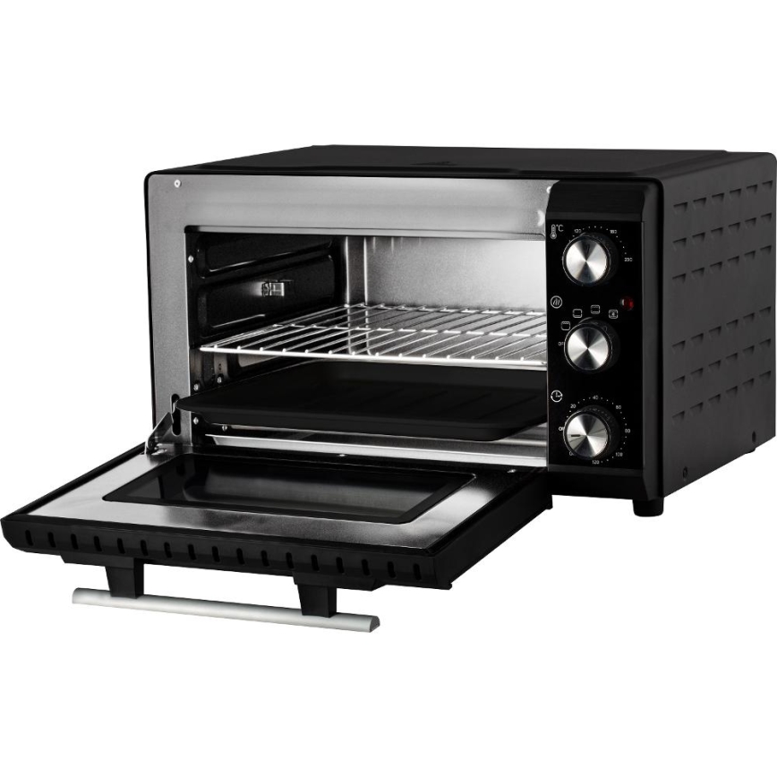 Sencor - Elektrische oven 20 l 1650W/230V zwart