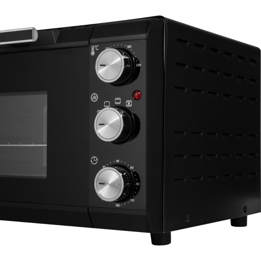 Sencor - Elektrische oven 20 l 1650W/230V zwart