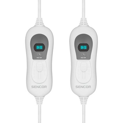 Sencor - Elektrische verwarmingsdeken voor twee personen 120 W/230 V 160 x 140 cm