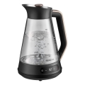Sencor - Elektrische waterkoker met temperatuurregeling 1,5 l 2150 W/230 V zwart/roségoud