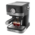 Sencor - Espressomachine met hendel 1050W/230V zwart/mat chroom