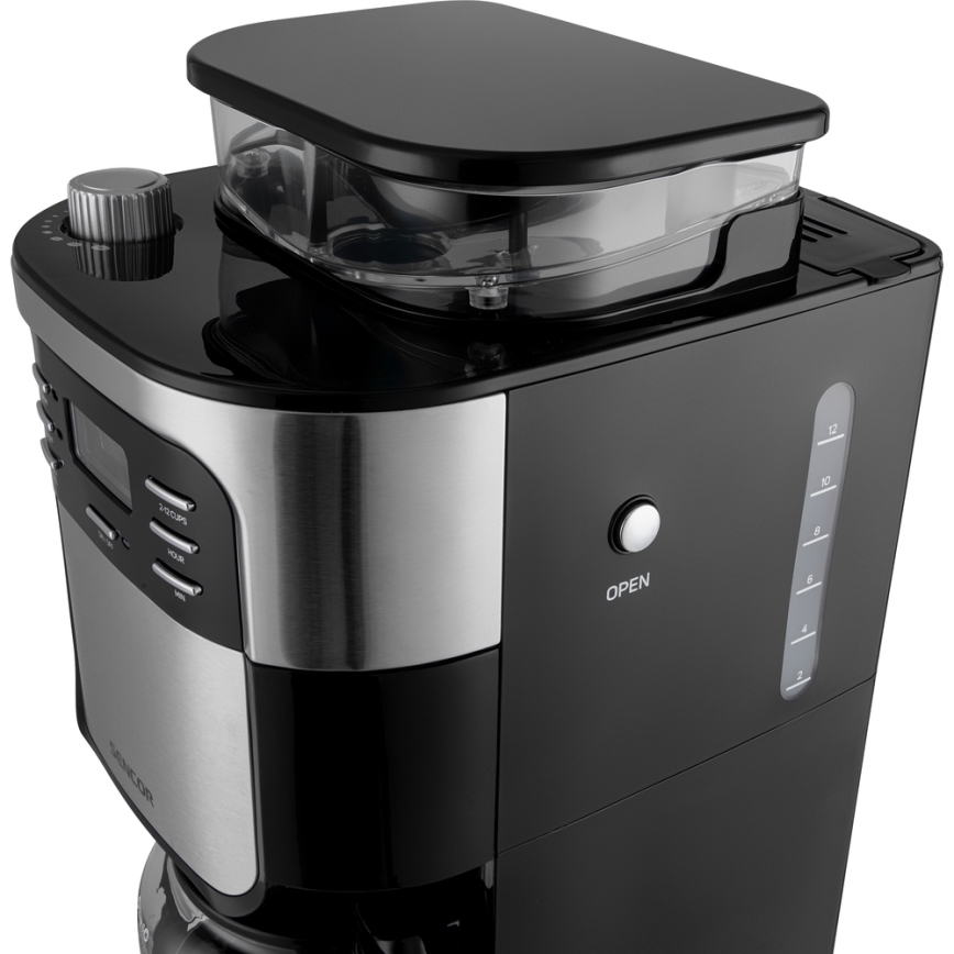 Sencor - Filterkoffiezetapparaat 1,5 l met LCD-display 900W/230V