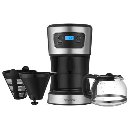 Sencor - Filterkoffiezetapparaat met LCD-display 700W/230V