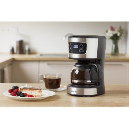 Sencor - Filterkoffiezetapparaat met LCD-display 700W/230V