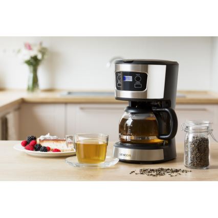 Sencor - Filterkoffiezetapparaat met LCD-display 700W/230V