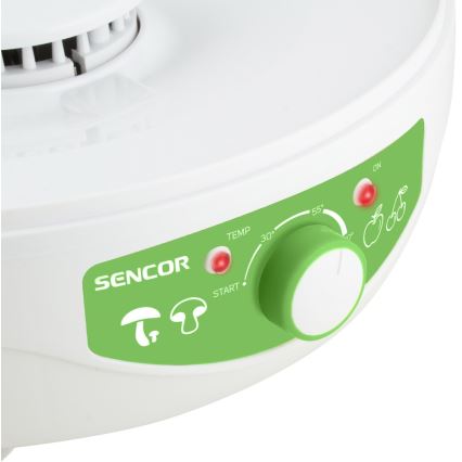 Sencor - Fruit Droger met Thermoregulatie 250W/230V