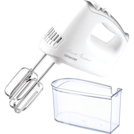 Sencor - Handmixer met accessoires 500W/230V wit