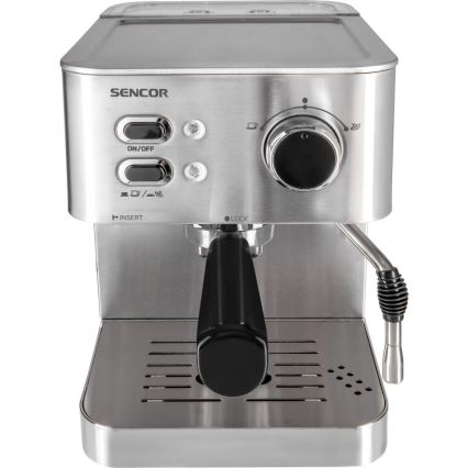 Sencor - Hendel koffiezetapparaat espresso/cappuccino 1050W/230V