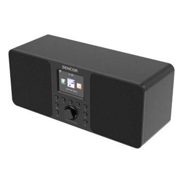 Sencor - Internet radio 20W/5V Wi-Fi + afstandsbediening