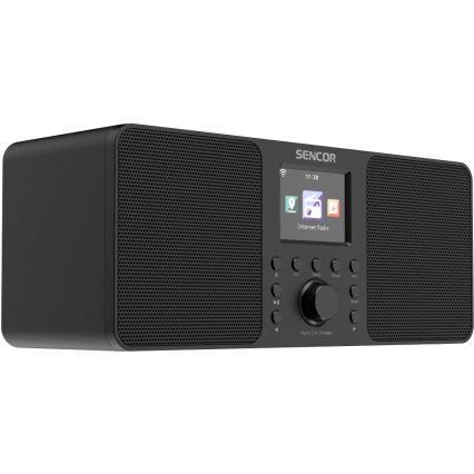 Sencor - Internet radio 20W/5V Wi-Fi + afstandsbediening