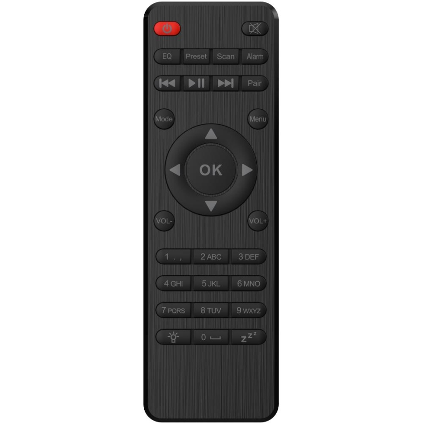 Sencor - Internet radio 20W/5V Wi-Fi + afstandsbediening