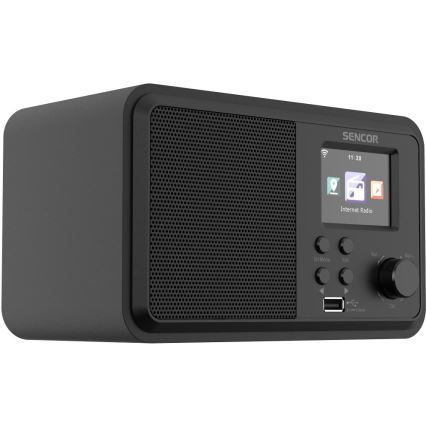 Sencor - Internet radio 4W/5V Wi-Fi + afstandsbediening