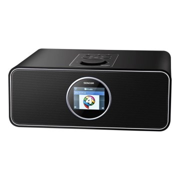 Sencor - Internetradio 14W/5V Wi-Fi + afstandsbediening