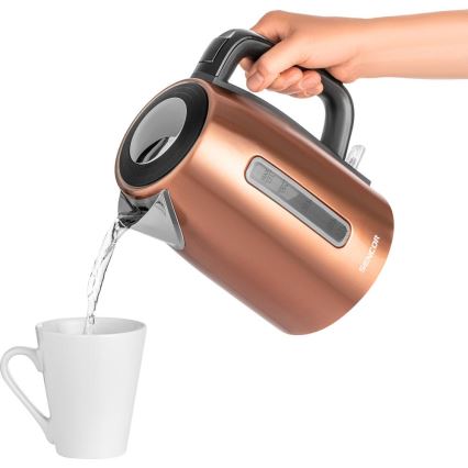 Sencor - Ketel 1,7 l 2200W/230V koper