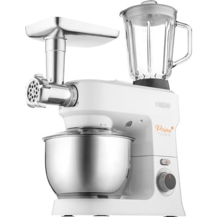 Sencor - Keukenrobot met roestvrijstalen kom 1000W/230V wit