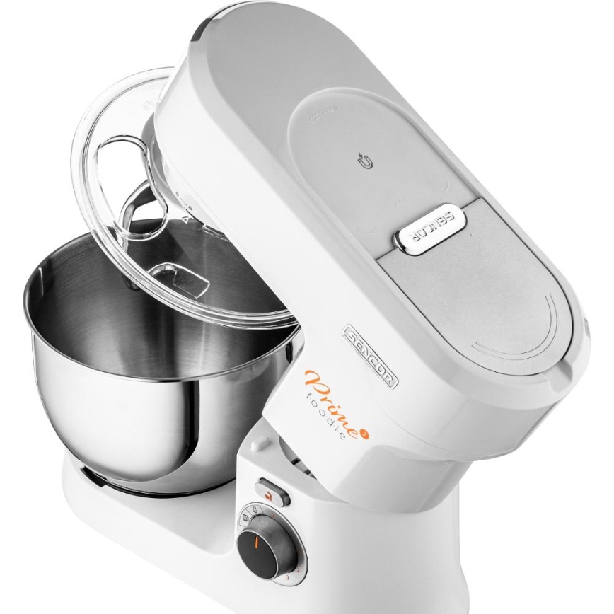 Sencor - Keukenrobot met roestvrijstalen kom 1000W/230V wit