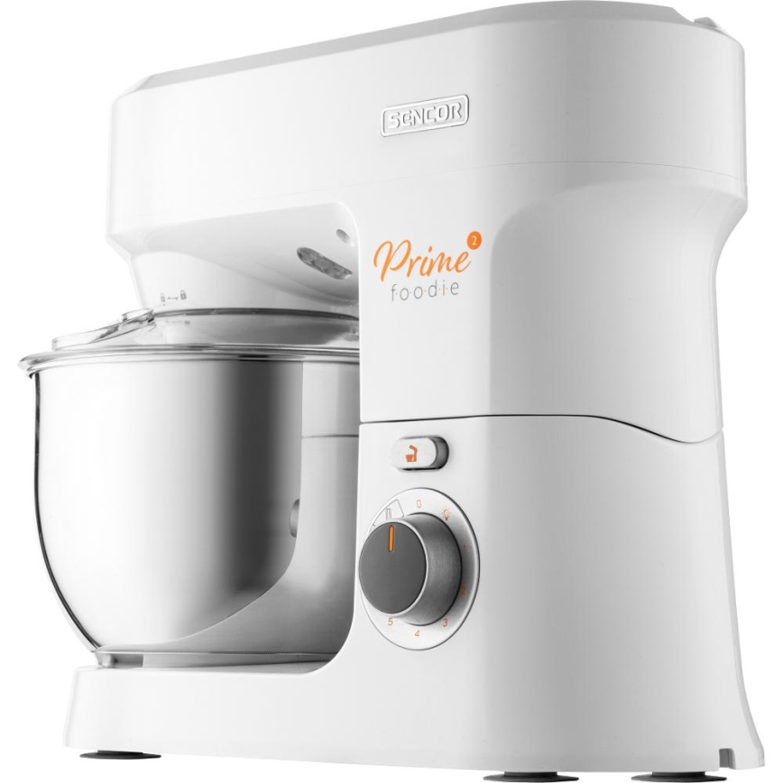 Sencor - Keukenrobot met roestvrijstalen kom 1000W/230V wit