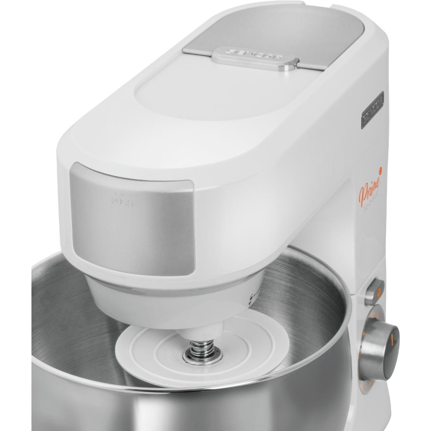 Sencor - Keukenrobot met roestvrijstalen kom 1000W/230V wit