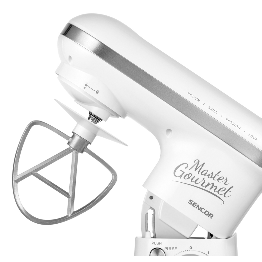 Sencor - Keukenrobot met roestvrijstalen kom 600W/230V
