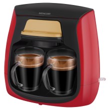 Sencor - Koffie Apparaat met twee mokken 500W/230V