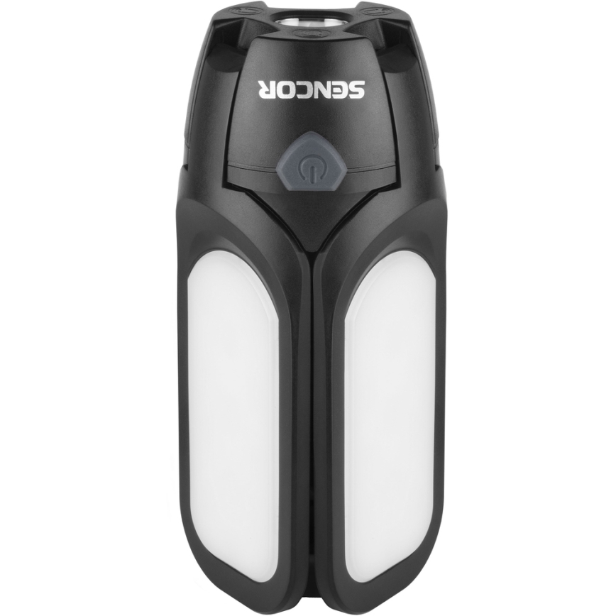 Sencor - LED Oplaadbare campingzaklamp met een zonnepaneel LED/3W/1600 mAh IPX4
