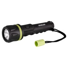 Sencor - LED Zaklamp LED/2xAA IP62 groen