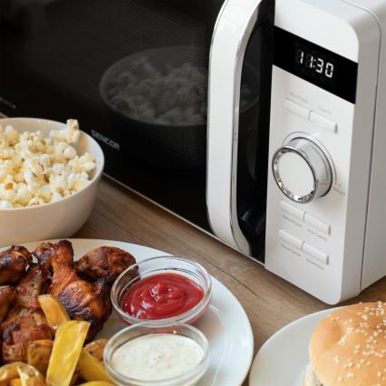 Sencor - Magnetron 800W/230V 17 l wit