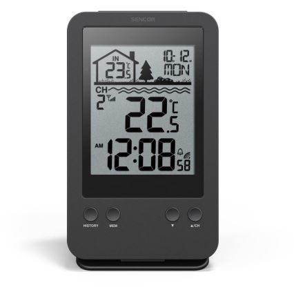 Sencor - Meetstation met draadloze drijfsensor voor zwembad 2xAA + 2xAA IPX7