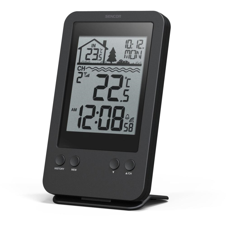 Sencor - Meetstation met draadloze drijfsensor voor zwembad 2xAA + 2xAA IPX7