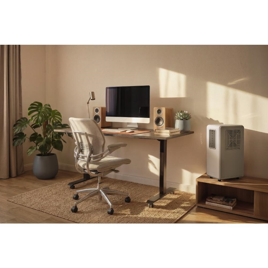 Sencor - Mobiele airco 4-in-1 200W/230V 1800 BTU wit + afstandsbediening