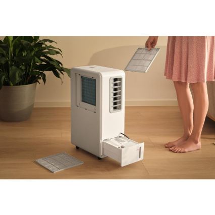 Sencor - Mobiele airco 4-in-1 200W/230V 1800 BTU wit + afstandsbediening