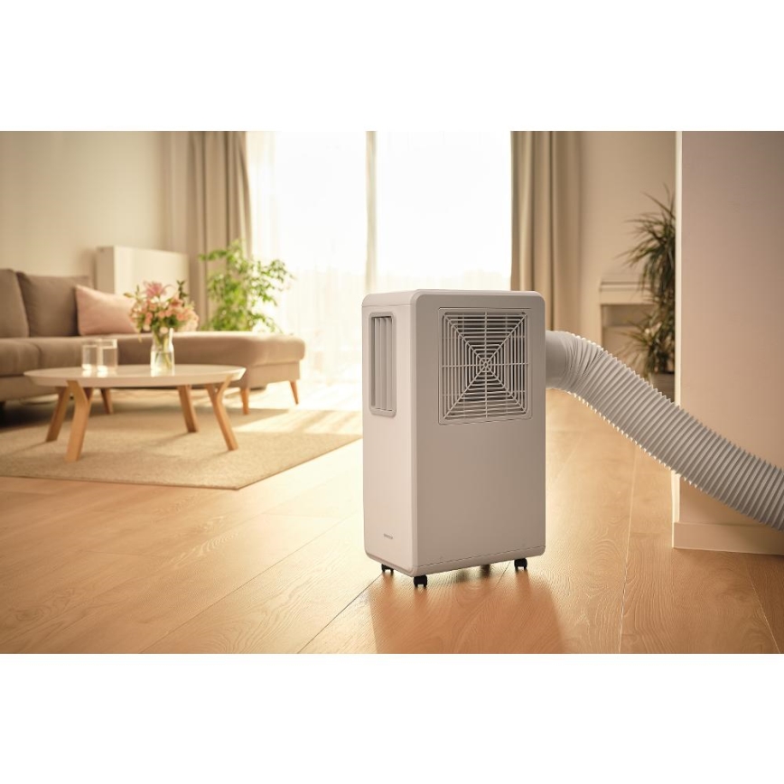 Sencor - Mobiele airco 4-in-1 200W/230V 1800 BTU wit + afstandsbediening