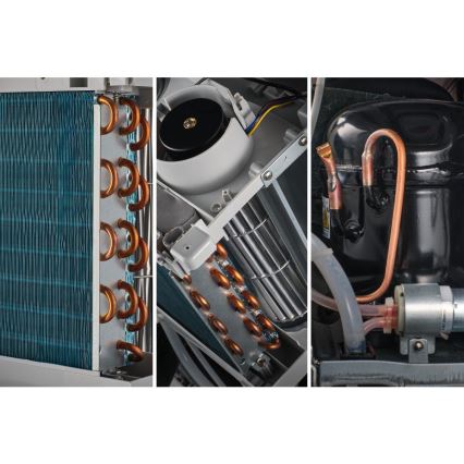 Sencor - Mobiele airco 4-in-1 200W/230V 1800 BTU wit + afstandsbediening