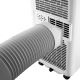Sencor- Mobiele airconditioning met LCD-display 3in1 930W/230V 7000 BTU Wi-Fi wit + afstandsbediening