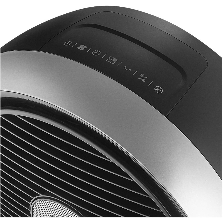 Sencor - Mobiele luchtkoeler 3-in-1 110W/230V zilver/zwart + afstandsbediening